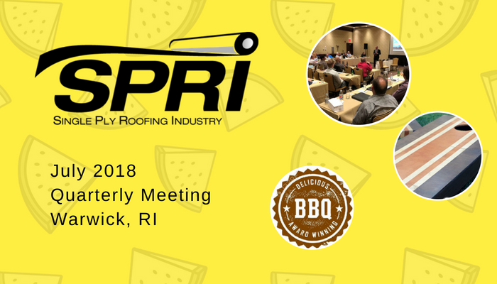 SPRI July 2018 Meetings – A packed schedule and a packed room