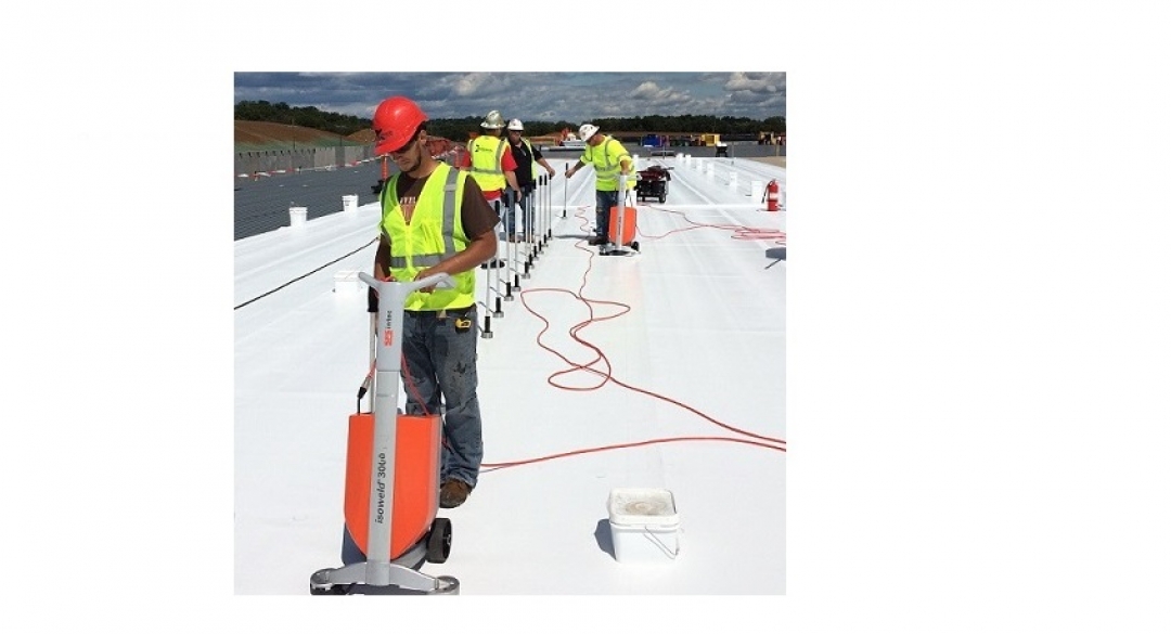 Popularity Increases for Induction Welded Single Ply Roof Systems